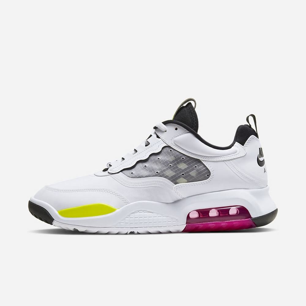 Sneakers Nike Jordan Max 200 Blanche 3407-258 White/Active Fuchsia/Cyber/Black Homme | XUO-87024368